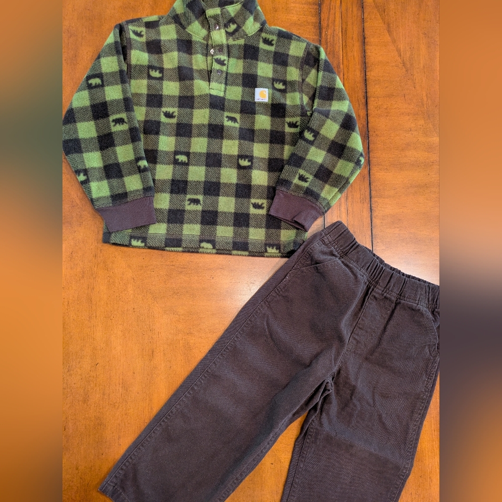 Carhartt Matching boy 3T Set